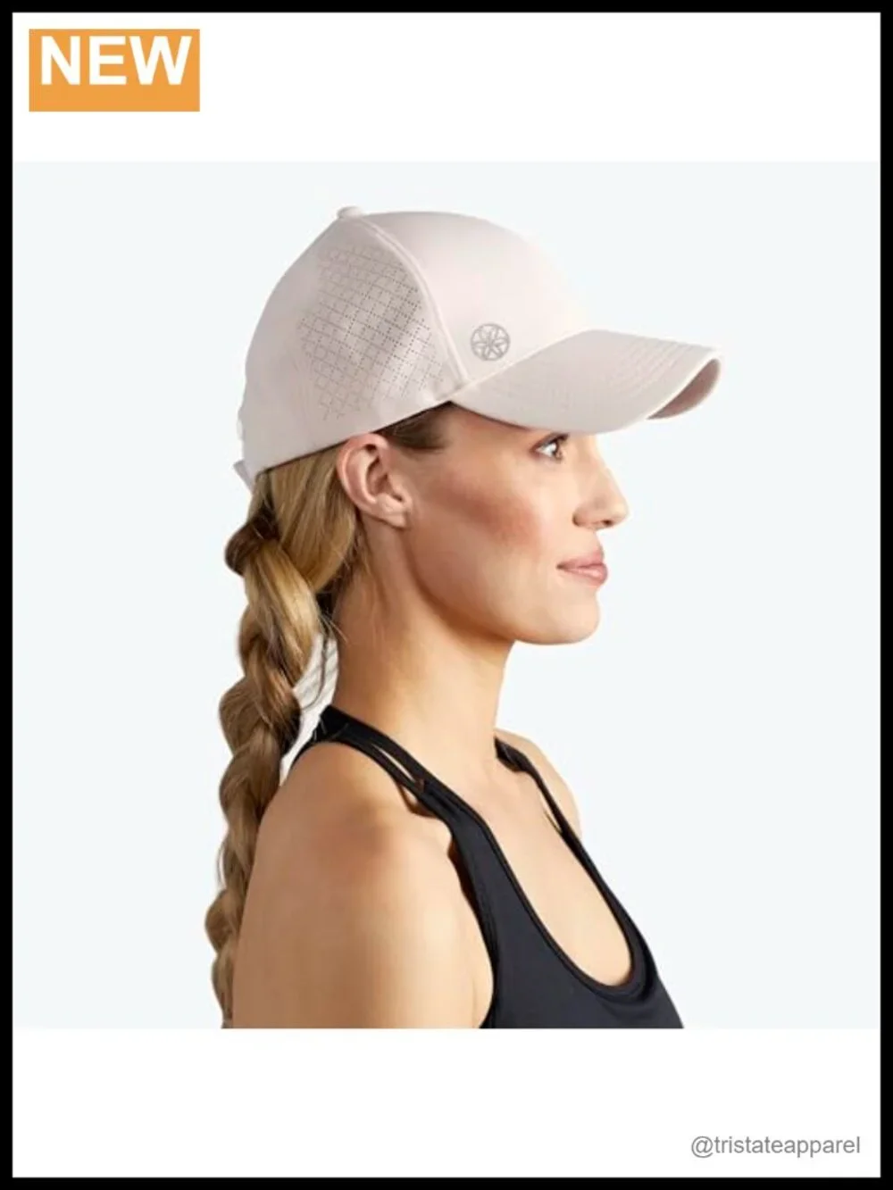 Breathable Baseball Cap with Laser-Cut Ventilation, Adjustable Strap,